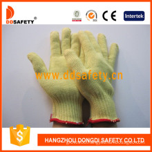 100% 10 Gauge Aramid Fiber Knitted Gloves, Cut Resistant (DCR105)